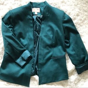 Teal blazer
